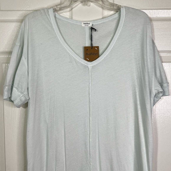 NWT Hello Nite! Revolve Short Sleeve Lightweight Sleep Shirt Sz S - Picture 3 of 6